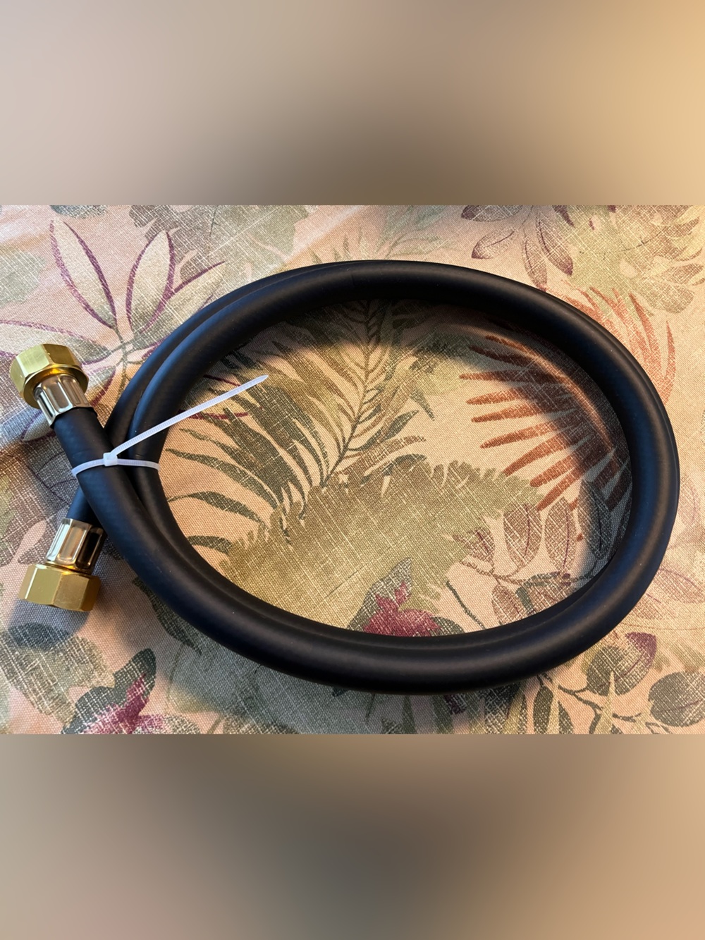 3 Foot Black Leader Hose